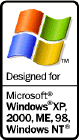 Fully compatible with Windows 95/98/Me/NT4/2000 and Windows XP!